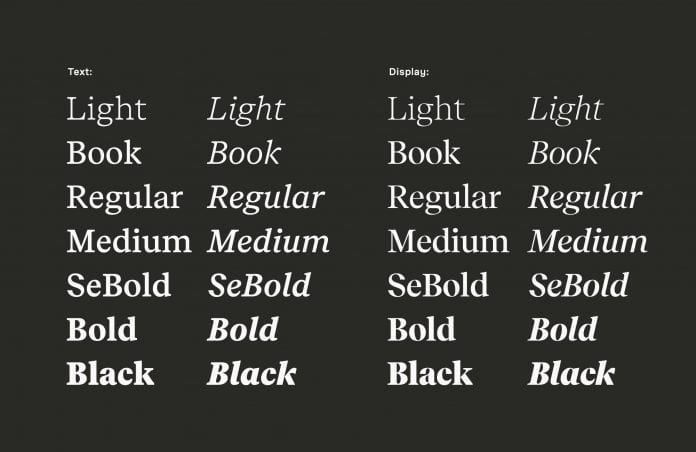 Recife Font Families