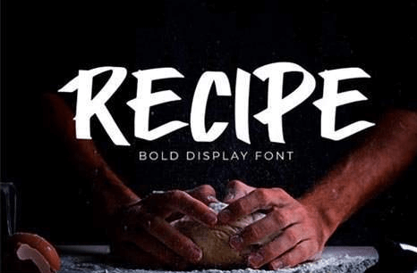 Recipe Font
