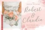 Red Camellia Font
