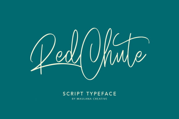 Red Chute Font