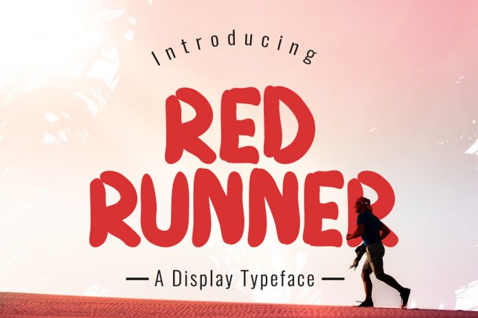 Red Runner Font