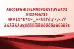 Red Runner Font