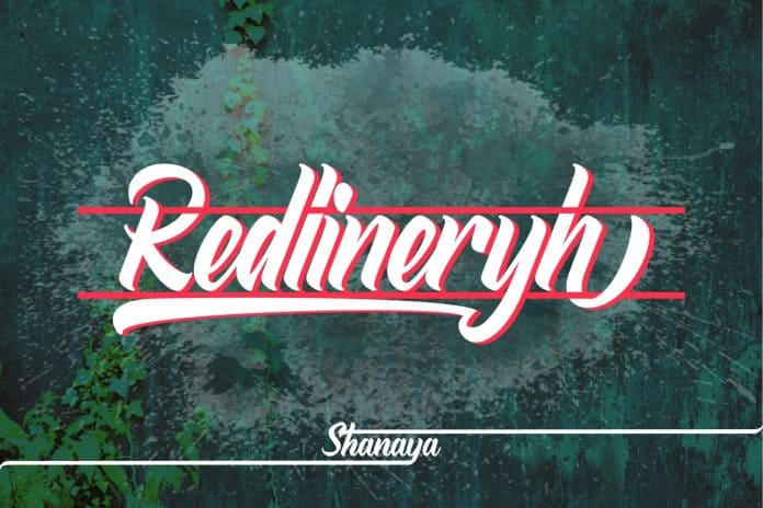 Redlineryh Typeface Font