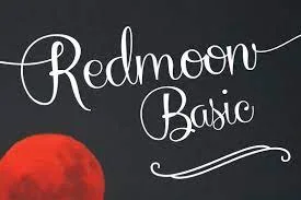 Redmoon Basic Font