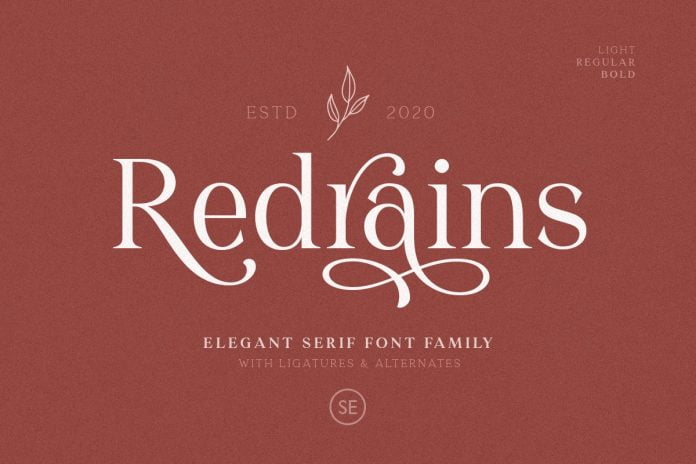 Redrains - Modern Serif Family