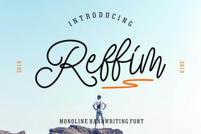 Reffim - Monoline Handwriting