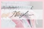 Reffinaya Monoline Script Typeface