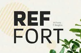 Reffort Sans Serif Font Family