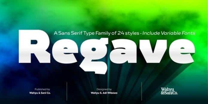 Regave Font Family