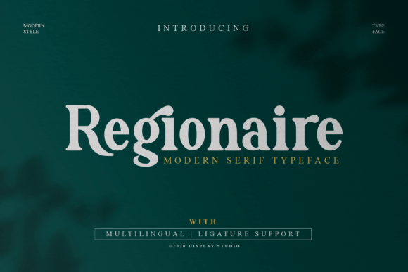 Regionaire Font