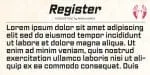 Register Font Family