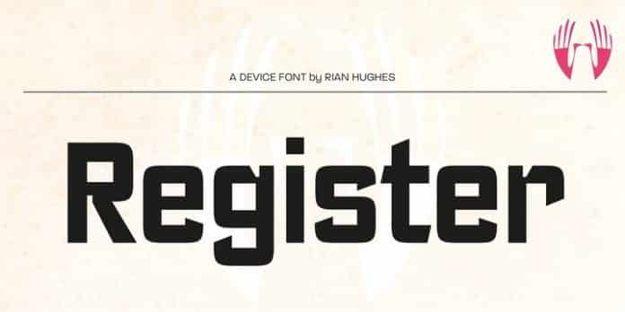 Register Font Family