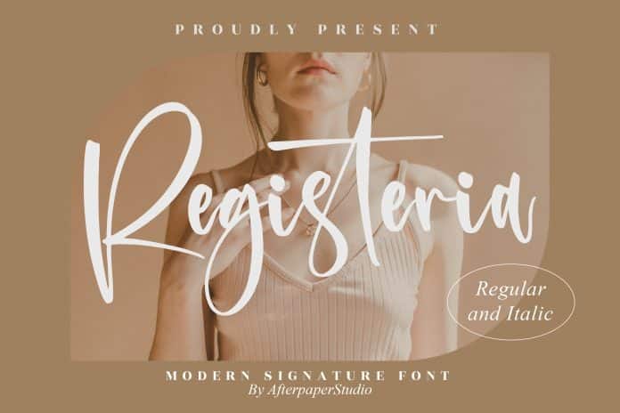 Registeria Font