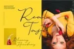 Regitta Modern Signature Font