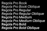 Regola Pro Font