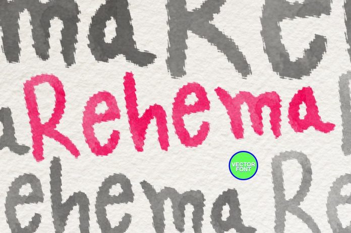 Rehema Handwritten Typeface Font