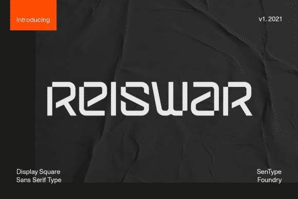 Reiswar Font Reiswar Font