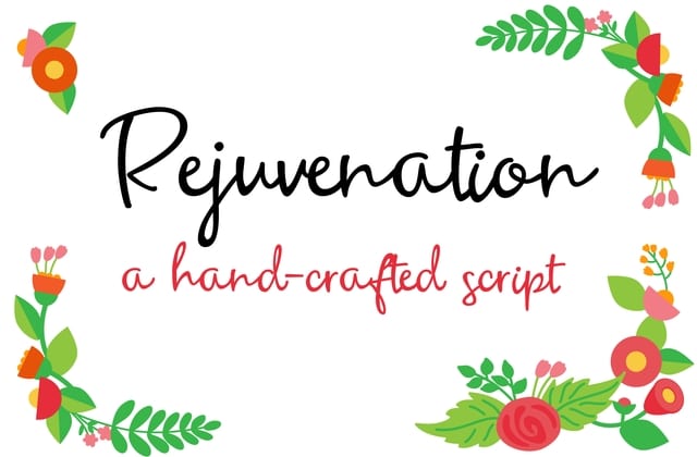Rejuvenation Font