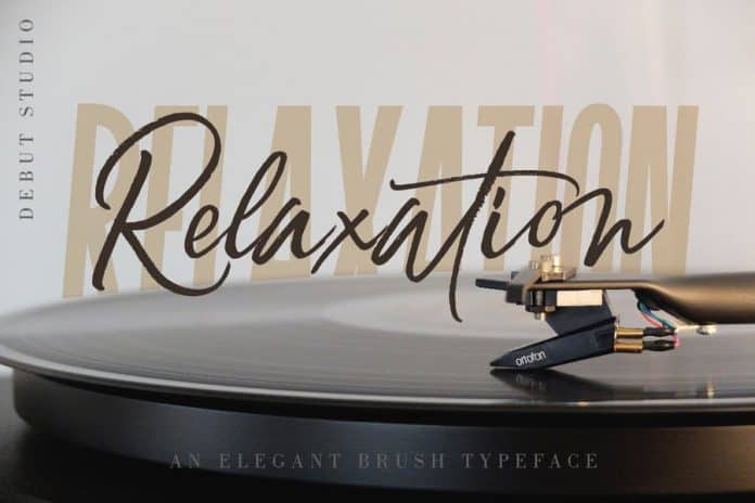 Relaxation Font
