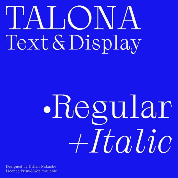 Talona Typeface Font