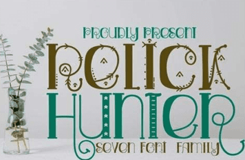 Relick Hunter Font