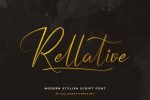 Rellative Font