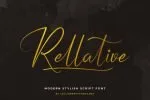 Rellative Font