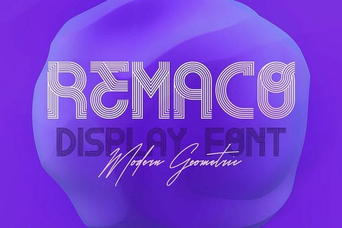 Remaco Display Font