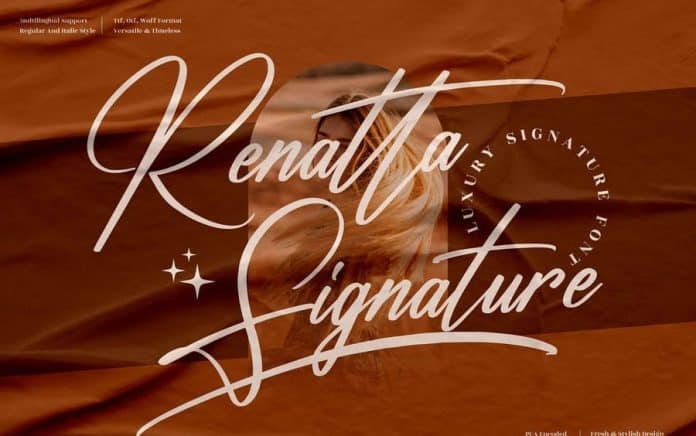 Renatta Signature Font