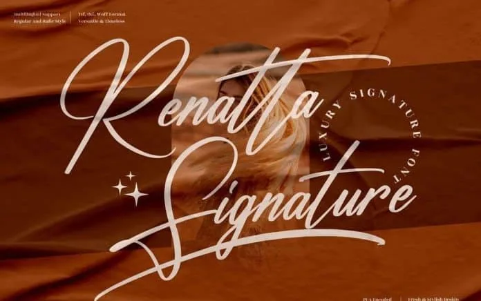 Renatta Signature Font Renatta Signature Font