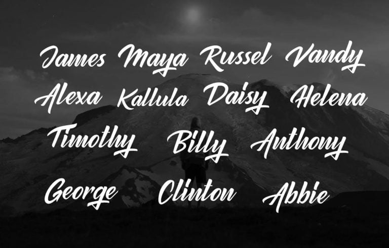 Rendang – Handmade Font Free Download