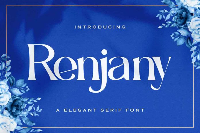 Renjany Serif Font