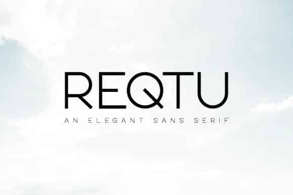 Reqtu Font