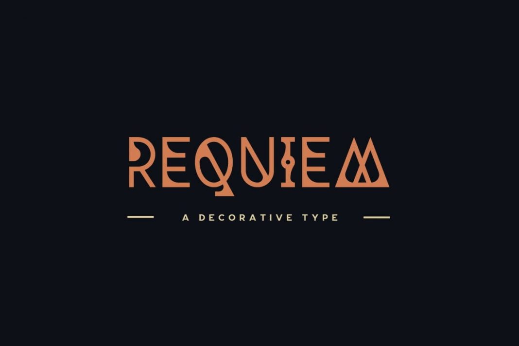 Requiem Regular Typeface Font
