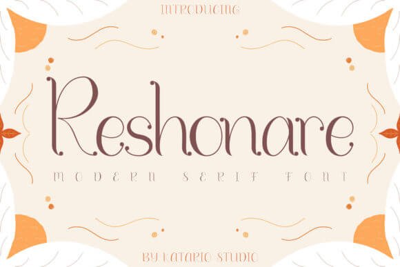 Reshonare Font