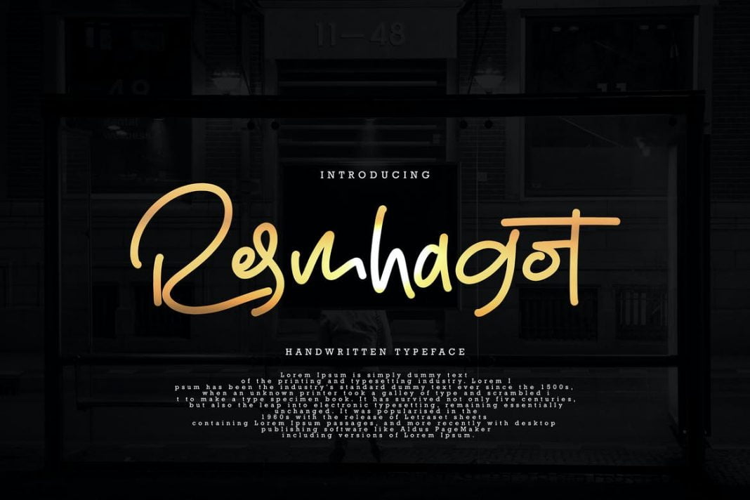 Resmhagot Font