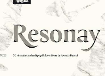 Resonay Font Family