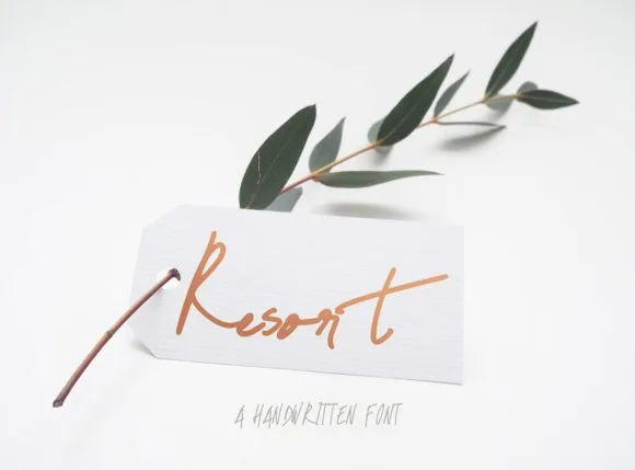 Resort Font