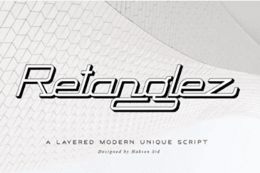 Retanglez Font