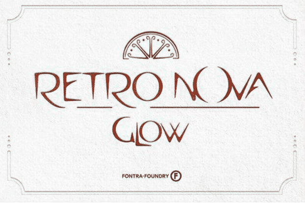 Retro Nova GL Typeface