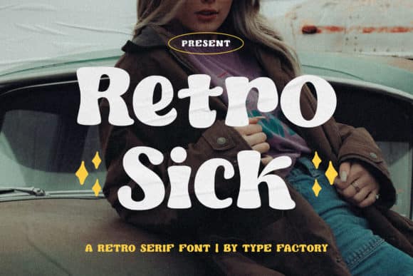 Retro Sick Font