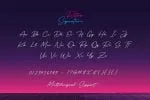Retro Signature Font