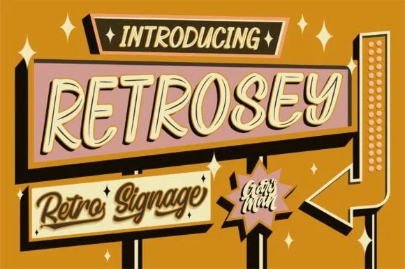 Retrosey Font