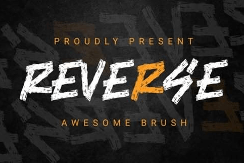 Reverse Font