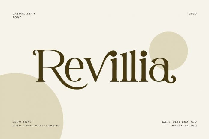 Revillia-Casual Serif Font