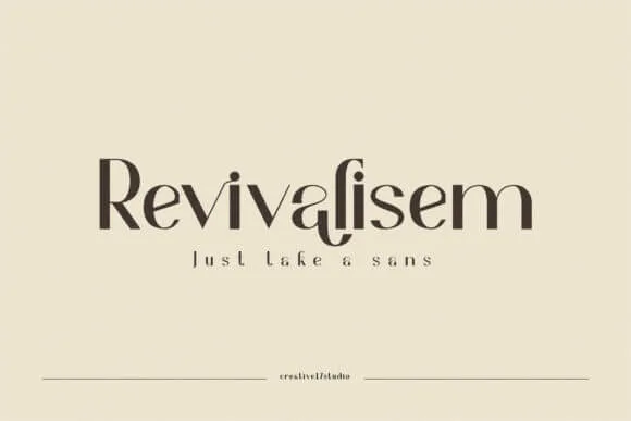 Revivalisem Font