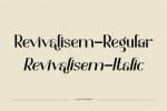 Revivalisem Font