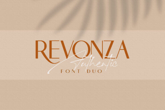 Revonza Authentic Font