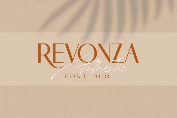 Revonza Authentic Font