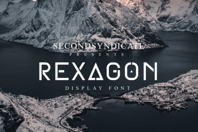 Rexagon Display Font